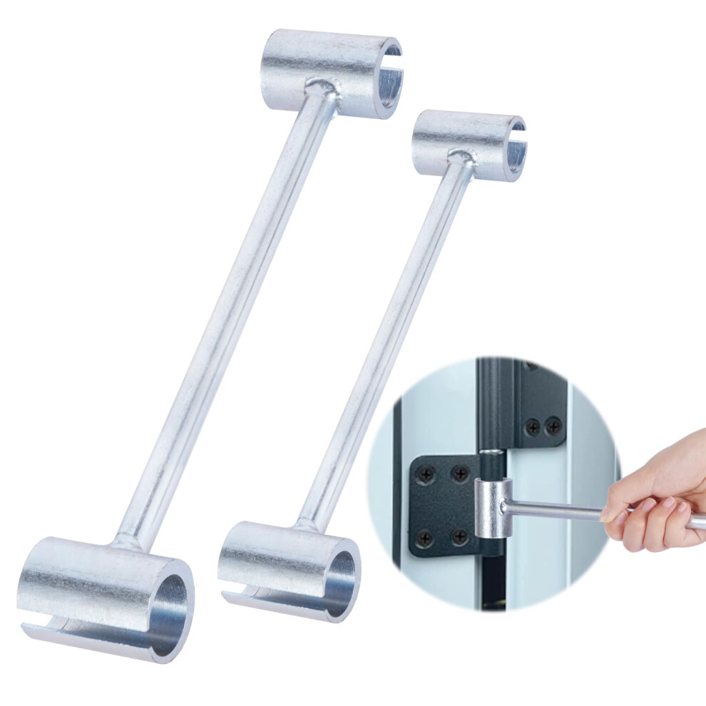 2Pcs Gap Adjusting Wrench, Hinge Repair Tool, Suitable For Flag Type Hinged Doors (14Mm-18Mm,23Mm-25Mm) 6493810833892