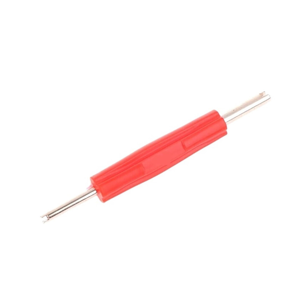 Valve Core 5Pcs Bicycle Truck Motor Repair Tool Valve Stem Core Remover Key Tool(Red) Red 689788509792