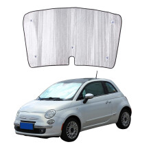Car Windshield Sunshade, Full Window Shades for Fiat 500 2010   UV Rays Protector