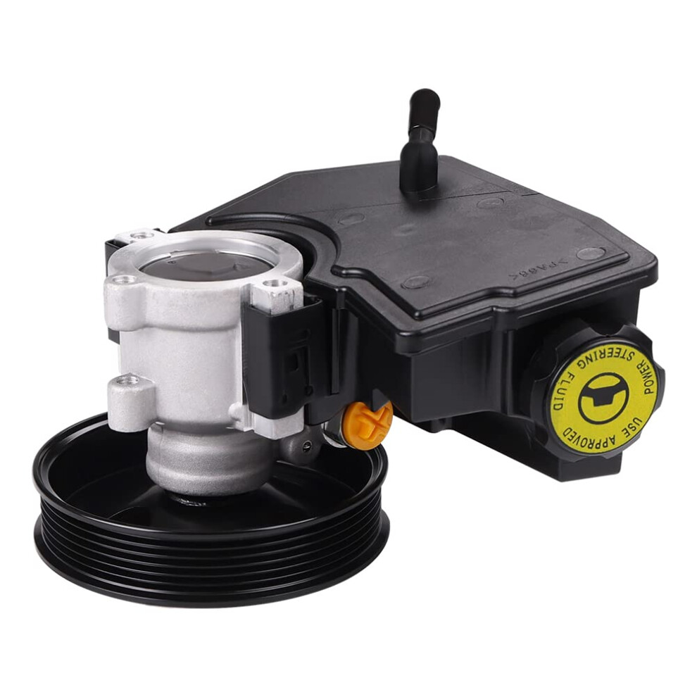 Power Steering Pump With Pulley Compatible With Jeep Wrangler Tj L6 4.0L 1997 2003, Cherokee 1996 2001 689788510361