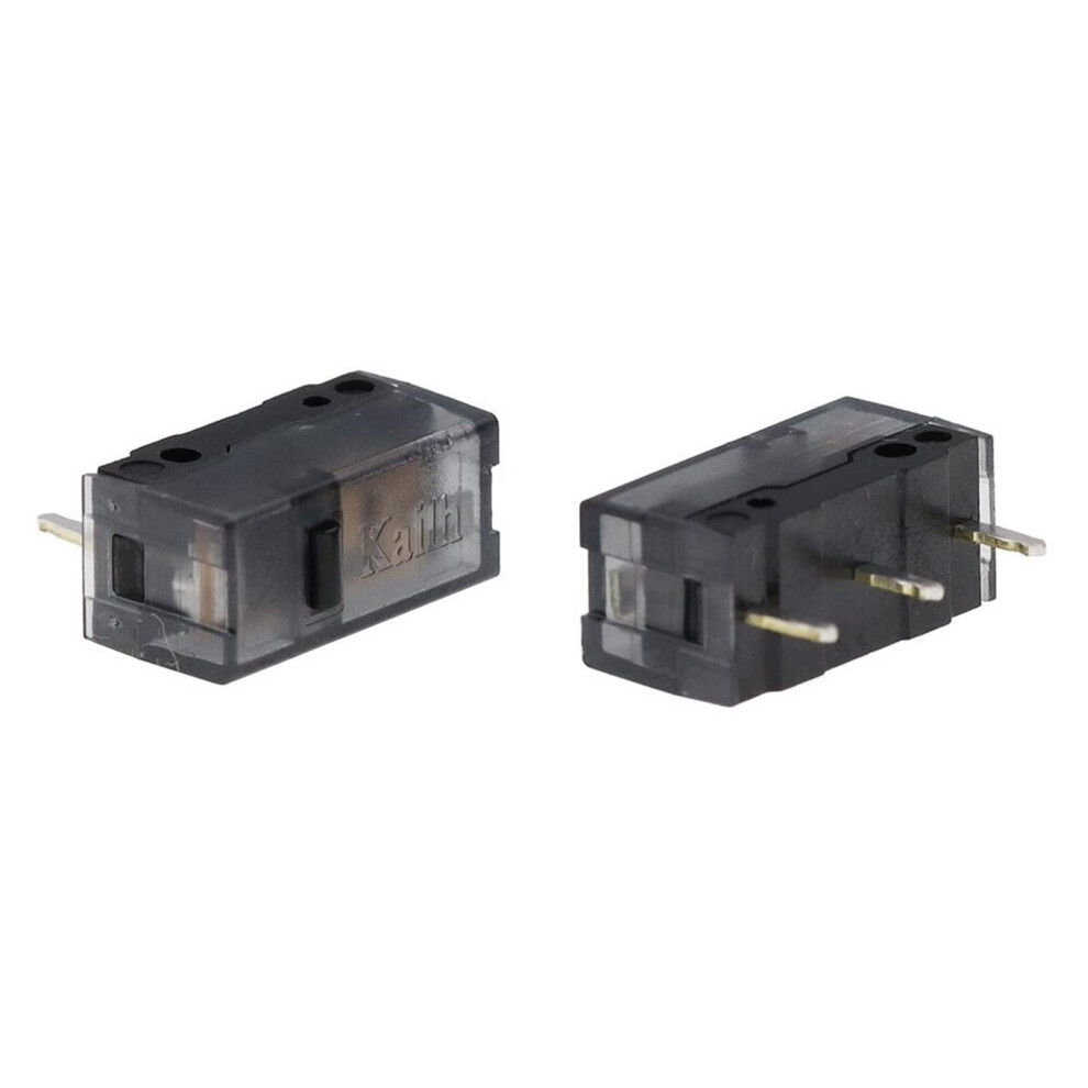 100Pcs Micro Switch 80M Life Gaming Mouse Micro Switch 3 Pin Dot Used On Computer Mice Black 6493810834554