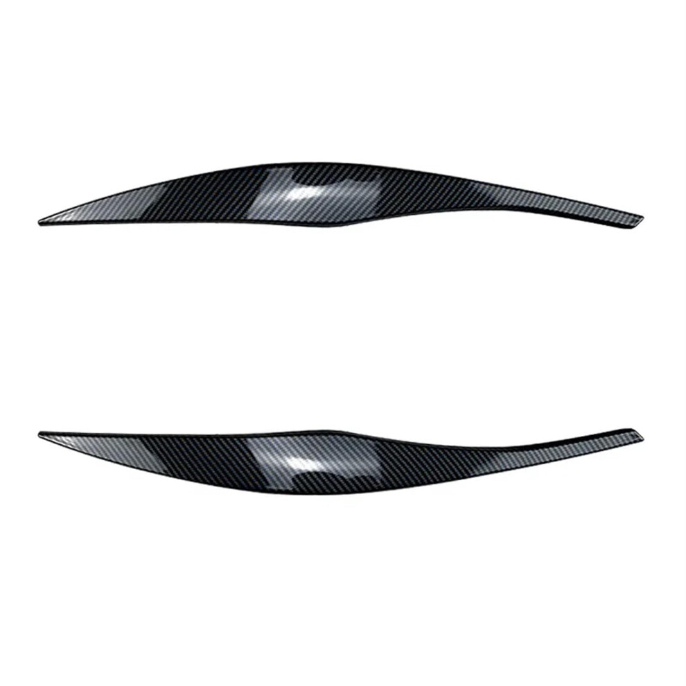 Car Headlights Eyebrows, Abs Gloss Headlight Eyebrow Trim Compatible For Bmw 3Series E90 E91 320I 330I 20052012(Gloss ) Black 689788511238