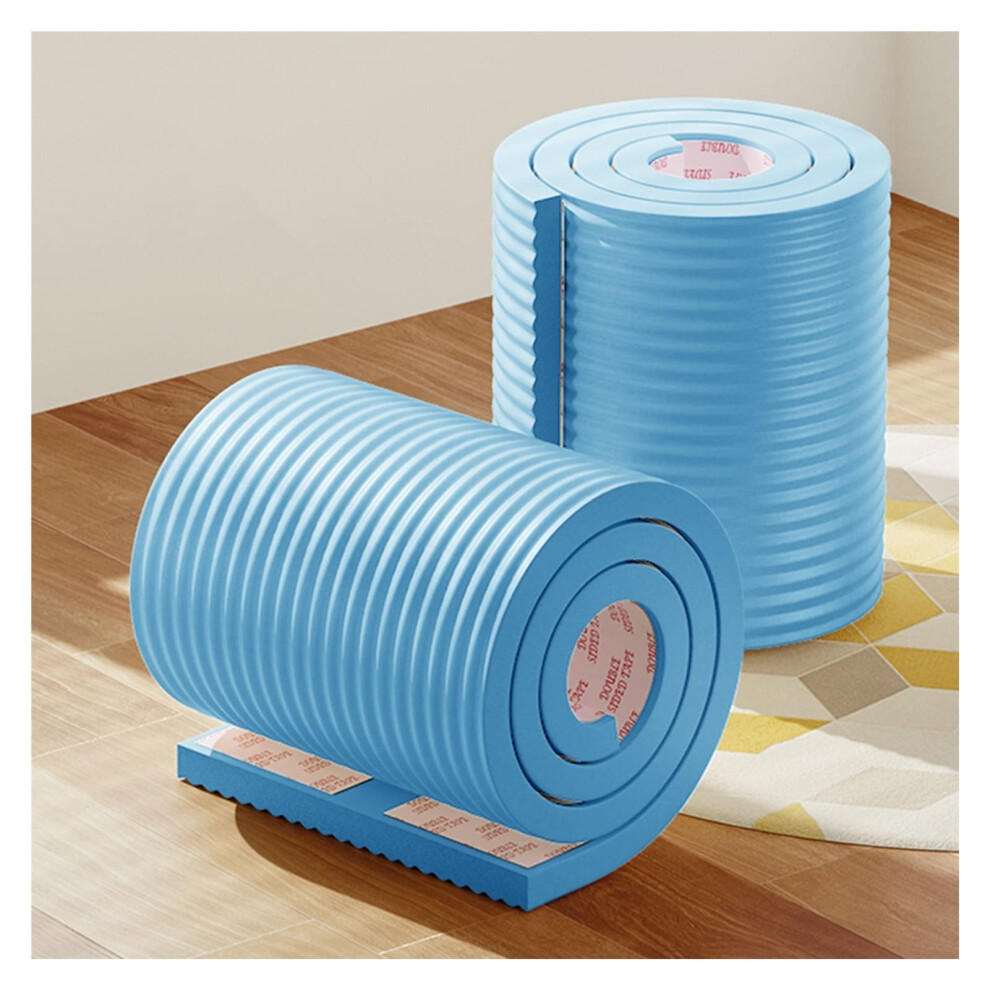 Wall Corner Guard for Parking Garages, High Resilience Sponges, AntiImpact, 1cm Thick,Blue2m1pcs