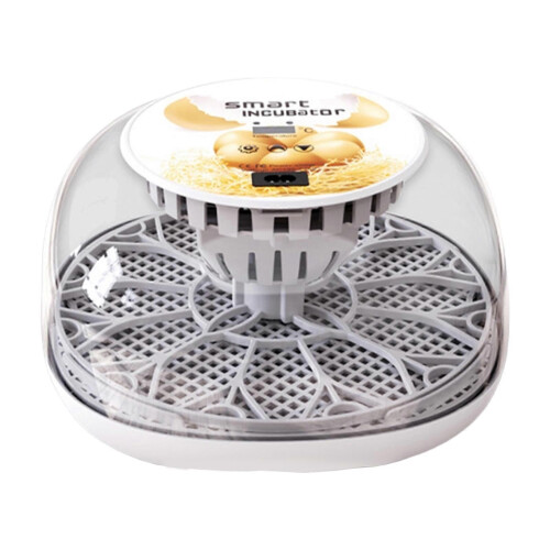 (As show, One size) Intelligent Eggs Incubator 12 Eggs Hatching Incubator Duck Quail Eggs Incubators with Fully Automatic Eggs Turning