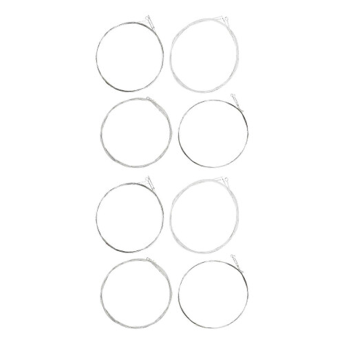 (As show, One size) Professional Beginner Practice Strings Mandolin Accessories Mandolin Repairing Part Stable Tuning Enhancing Durability