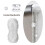 (3 sets, One size) Vertical Blind Bottom Chain 10M with 20 Connectors for 3.5inch Slats Plastic Window Decoration 4