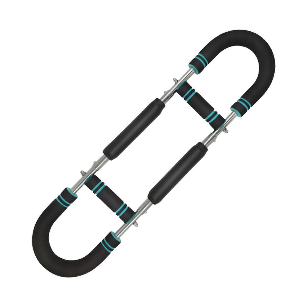 ( And One Size) Compacts Chest And Arm Workout Device Multifunction Hand Grip Strengthener Trainings Equipment And Black/Blue