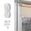 (3 sets, One size) Vertical Blind Bottom Chain 10M with 20 Connectors for 3.5inch Slats Plastic Window Decoration 5