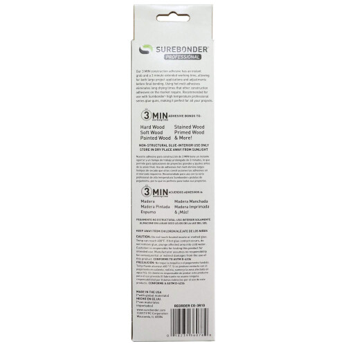 Surebonder construction Professional grade Adhesive Hot Melt glue Stic 2