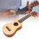 16 Inch Solid Spruce Wood Ukulele 4 String Mini Guitar 14