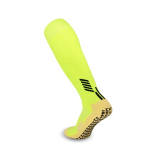 (Fluorescent green Outdoor Rugby Sports Socks, Adults) Long Anti-slip Grip Football Socks For Men Women Boys Girls Rugby Sports Sock Hot