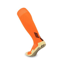 (Orange Adults Men's Soft Absorbent Football Socks, Adults) Long Anti-slip Grip Football Socks For Men Women Boys Girls Rugby Sports Sock Hot