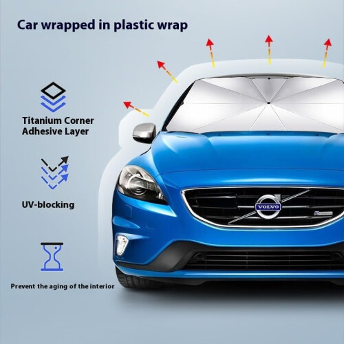IceShield Car Windshield Sun Shade, Ultimate Sun Block with 4thGen Cooling Technology 1