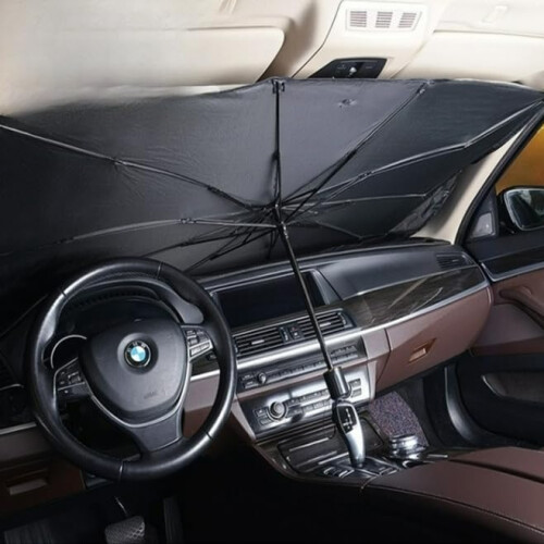IceShield Car Windshield Sun Shade, Ultimate Sun Block with 4thGen Cooling Technology