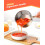 Uncoated Nonstick Saucepan for Home Kitchen 2 Quart 3