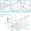 2 Pack Clear Plastic Pantry Storage Organizer B for Refrigerator Cabinet Kitchen 2