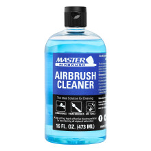 Master Airbrush Cleaner 16-Ounce Pint Bottle - Fast Acting Cleaning S