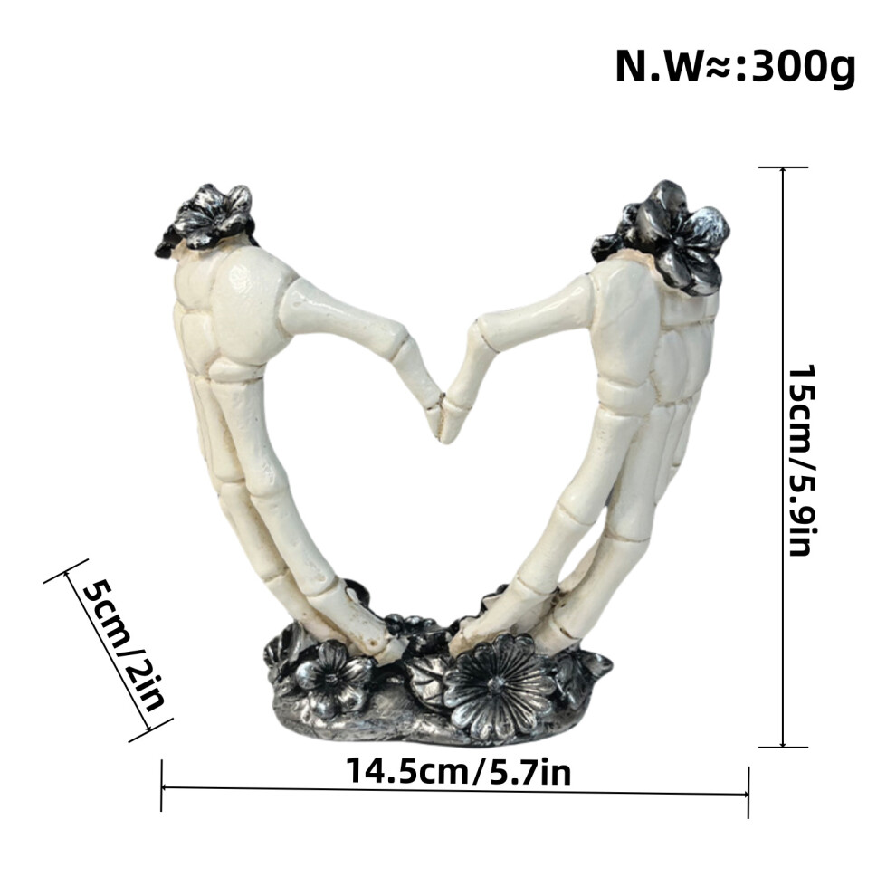 (Ghost Hand) Halloween cartoon skeleton character ornaments Home resin crafts-image-OPC-PHZGF8Q-NEW