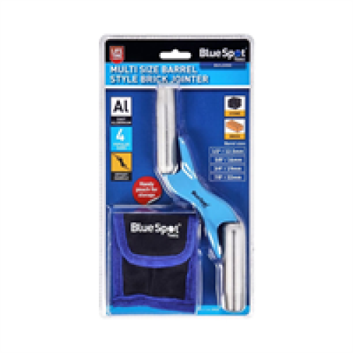 BlueSpot Blue Spot Tools Multi Size Barrel Style Brick Jointer - Blue 1