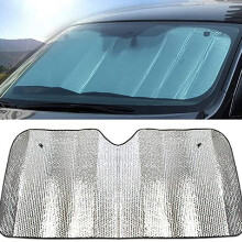 Large Car Front Sunshade Aluminum Foil Cover Windshield Sun Shade Car Window Sun Visor Cool Heat Mat Random