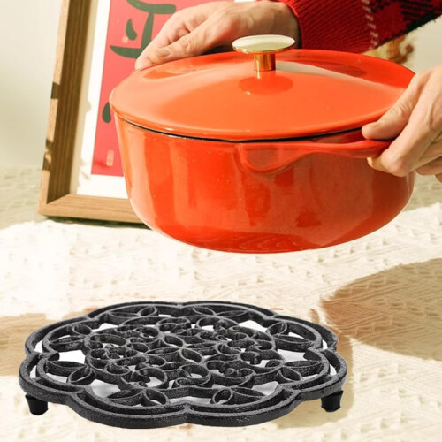 2 Pack Heat Resistant Decorative Trivet Set for Kitchen Countertop 7.5 Inch 1