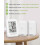 Indoor Outdoor Thermometer, Digital Thermometer Hygrometer with 2 Sensors, / Switch 3