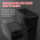 1 PC Trash Can for Cars, Mini Car Garbage Can with Automatic Closing Lid, Organizer 4