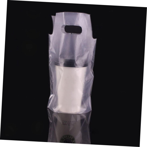 200 pcs Cup Holders with Handle Design for Drinks Takeout Bag 2