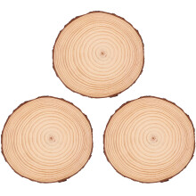3pcs Wooden Garden Pathway Stepping Stones Natural Wood Slices Patio Path Decorative Garden Walkways Yard Lawn Patio Pathway