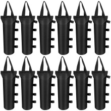 12 Pack Canopy Sand Bags 396 LBS Canopy Weight Sand Bags Black Large Canopy Support