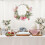Artificial Floral Wreath for Front Door Decoration 4