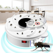 Electric Fly Trap Fly Catcher Pest Device Gnat Flying Insect Trap Automatic Indoor Pest Traps