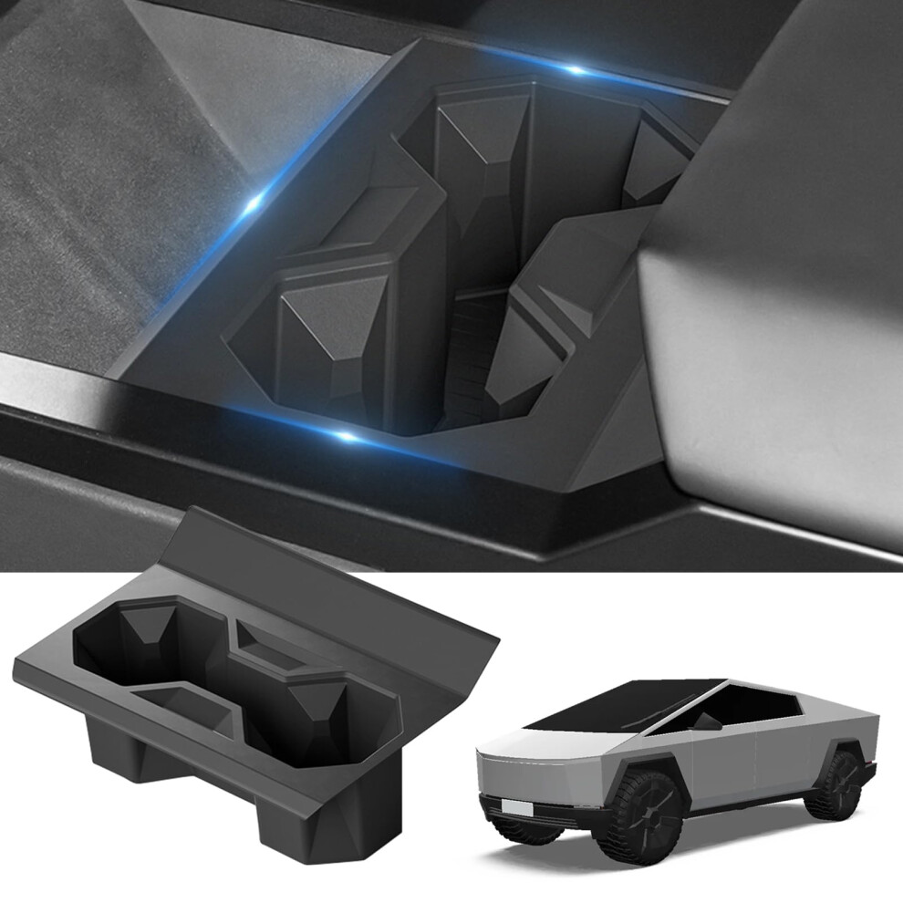 Water Cup Limiter For Tesla Cybertruck Silicone Car Cup Holder Insert 689788522104