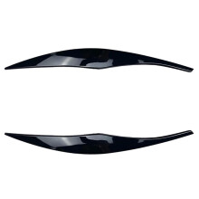 Car Front Headlight Eyelids Eyebrows for BMW 3 Series E90 E91 20052011, ABS Eye Lid Cover