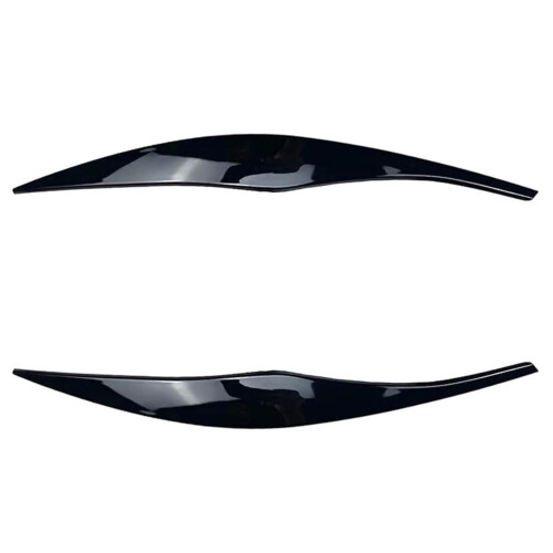 Car Front Headlight Eyelids Eyebrows for BMW 3 Series E90 E91 20052011, ABS Eye Lid Cover