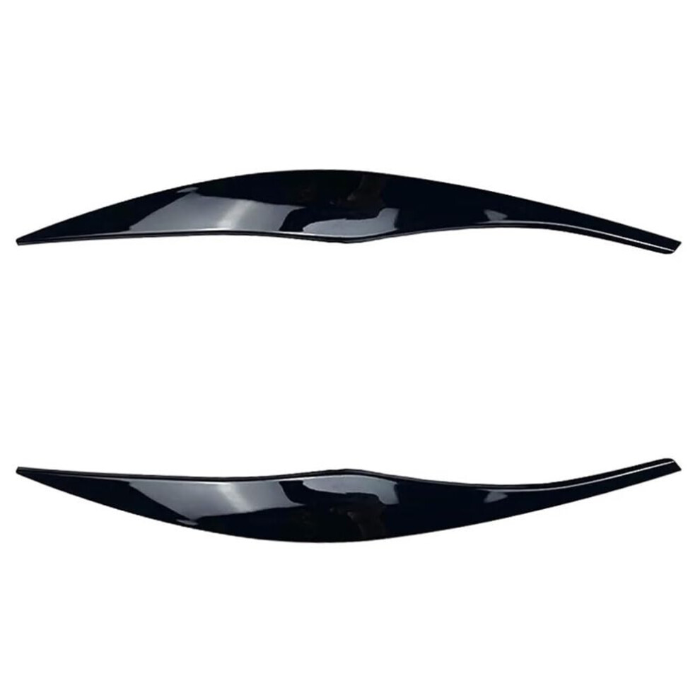 Car Front Headlight Eyelids Eyebrows for BMW 3 Series E90 E91 20052011, ABS Eye Lid Cover