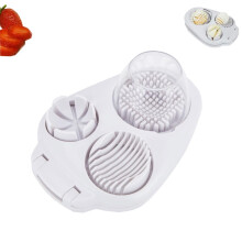 3 Way Stainless Steel Egg Slicer for Kitchen Vegetable Slicer
