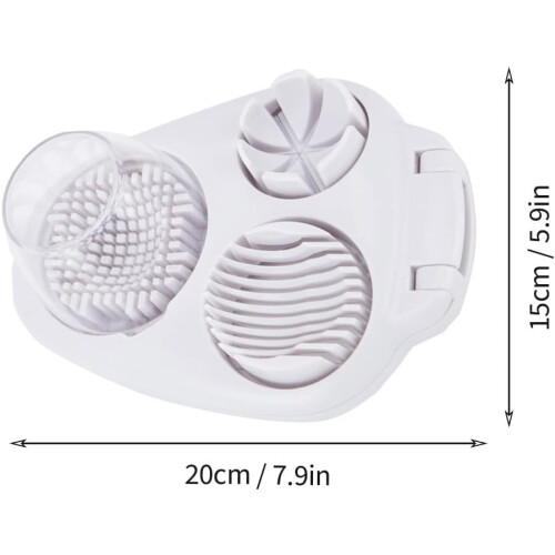 3 Way Stainless Steel Egg Slicer for Kitchen Vegetable Slicer 1
