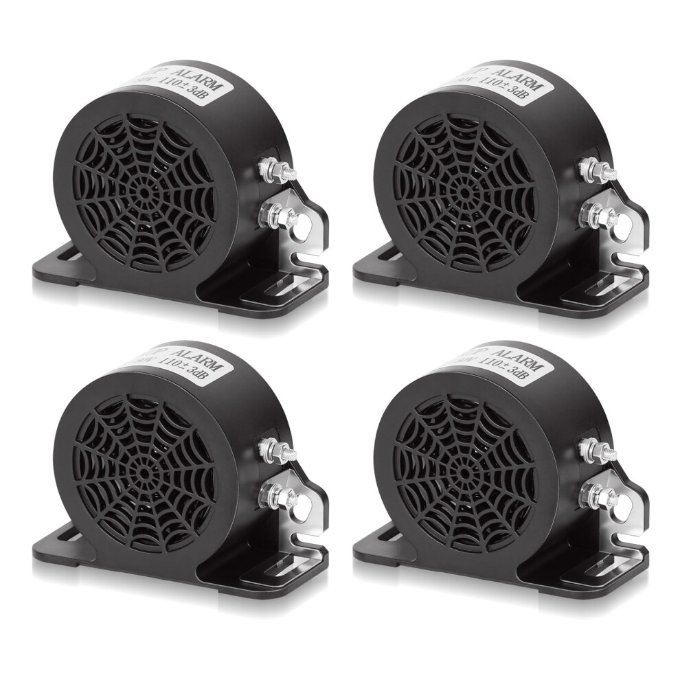 Backup Alarm 110Db 12V 80V Dc Industrial Heavy Duty For Heavy Vehicles 689788522555