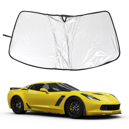 Front Windshield Sunshade for Chevrolet Corvette C7 2014  2019 Accessories UV Blocker