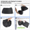 Front Windshield Sunshade for Chevrolet Corvette C7 2014  2019 Accessories UV Blocker 2
