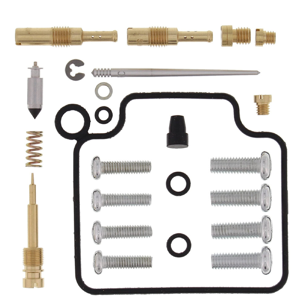 Racing 261373 Carburetor Rebuild Kit Compatible With/Replacement For Honda Trx300 Fourtrax 19912000, Trx300fw Fourtrax 4X4 19912000 689788522821