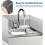Stainless Steel Splash Guard for Kitchen 15 x 12 Inch 4