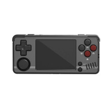 (Gray, One size) Retro Handheld Game Console Classical Color 2.8inch IPS Screen for Nostalgic Players and Family Fun Video Game Player Black