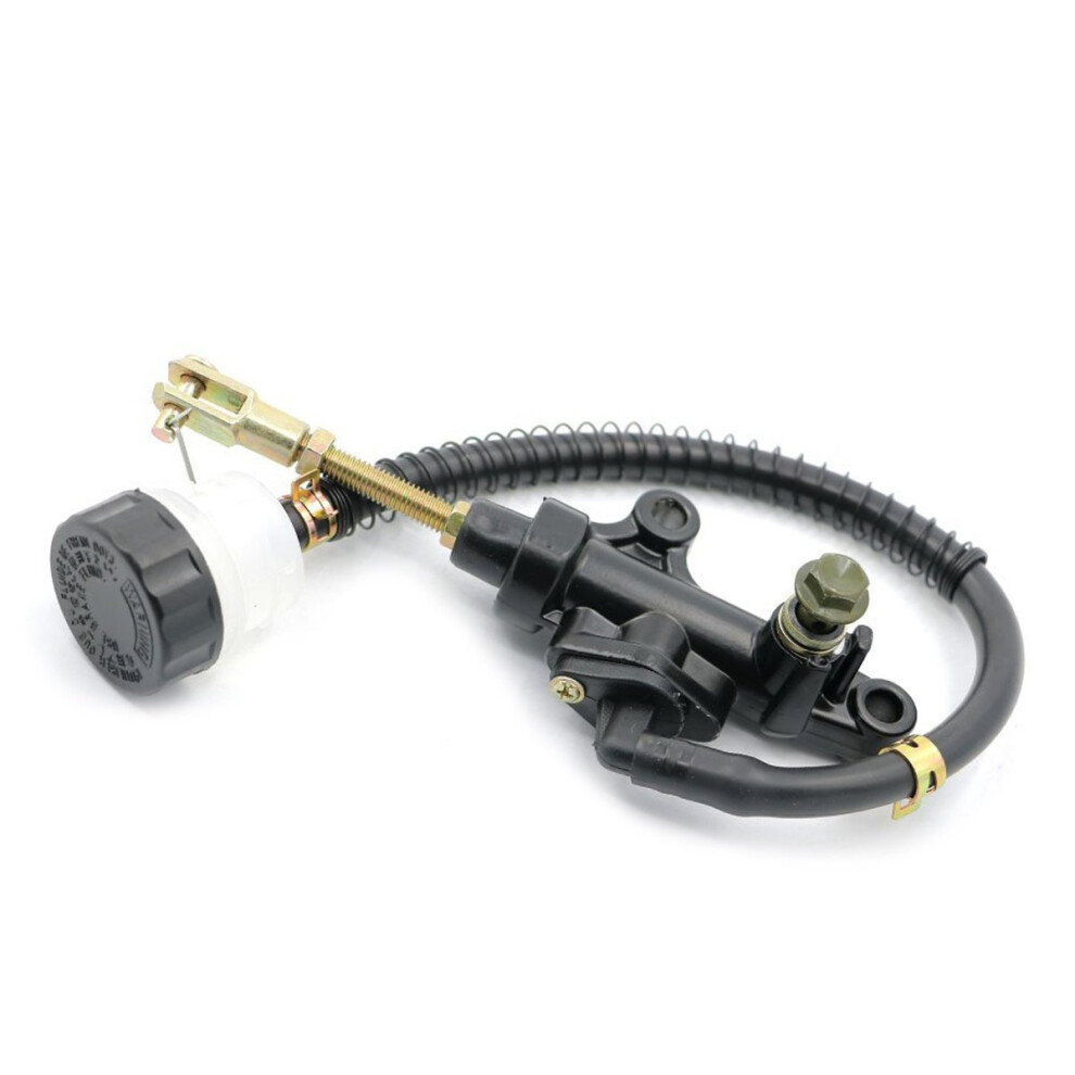 Motorcycle Rear Foot Brake Master Hydraulic Cylinder Pump With Reservoir For YAMAHA TZR250 FZR250 YZF R1 R6-image-OPC-PHZGHTC-NEW