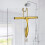 Stainless Steel Shower Squeegee for Bathroom Shower Doors Set 2