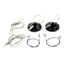 Universals Aluminum Mount Hood Pin Bonnet Lock Kit Car Tunning Lock Kit Down Hood Lock Latches Pin Vehicle Accessory