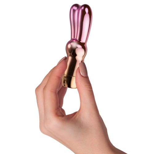 Mini Rabbit Bullet Vibrator Waterproof Multi-Speed Pink Little Charm 2