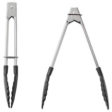 Stainless Steel Tongs for Kitchen and BBQ Use Ref:CKJ