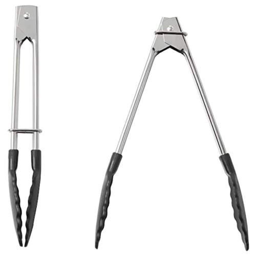 Stainless Steel Tongs for Kitchen and BBQ Use Ref：CKJ